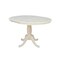 International Concepts Round 36 in Rd Top Pedestal Table, 12 in Leaf, 28.9 inH, Dining Height, Unfinished, 36 W, 36 L K-36RXT - alternate 8